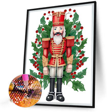 Load image into Gallery viewer, Diamond Painting - Partial Special Shaped - Christmas Nutcracker (30*40CM)
