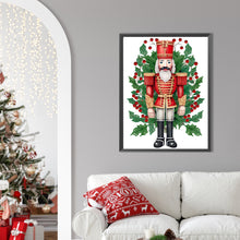 Load image into Gallery viewer, Diamond Painting - Partial Special Shaped - Christmas Nutcracker (30*40CM)
