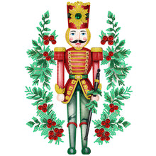 Load image into Gallery viewer, Diamond Painting - Partial Special Shaped - Christmas Nutcracker (30*40CM)
