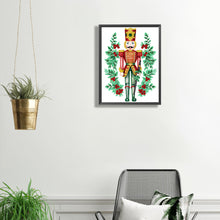 Load image into Gallery viewer, Diamond Painting - Partial Special Shaped - Christmas Nutcracker (30*40CM)
