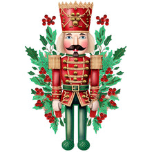 Load image into Gallery viewer, Diamond Painting - Partial Special Shaped - Christmas Nutcracker (30*40CM)
