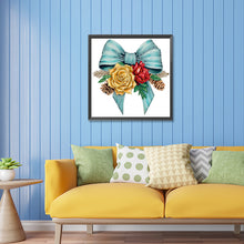 Load image into Gallery viewer, Diamond Painting - Partial Special Shaped - Christmas bow (30*30CM)
