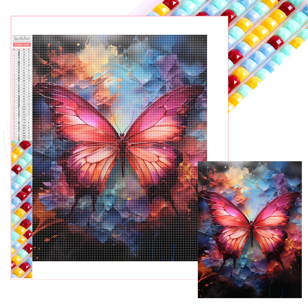 Diamond Painting - Full Square - Butterfly (30*40CM)