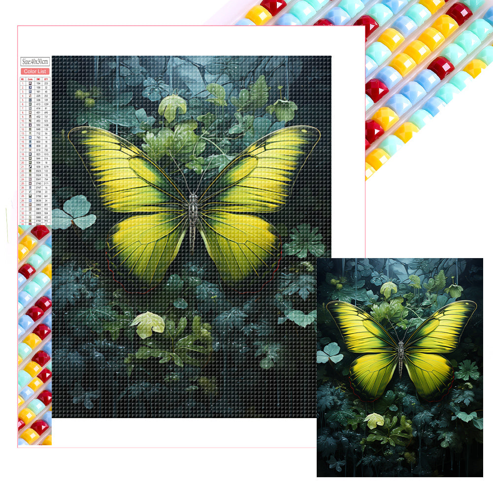 Diamond Painting - Full Square - Butterfly (30*40CM)