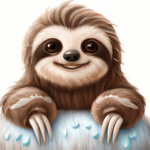 Load image into Gallery viewer, Diamond Painting - Full Round - sloth (30*30CM)
