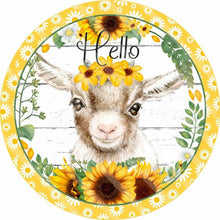 Load image into Gallery viewer, Diamond Painting - Full Round - Sunflower Lamb (30*30CM)
