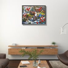 Load image into Gallery viewer, Diamond Painting - Full Square - snow village (50*40CM)
