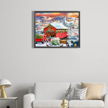 Load image into Gallery viewer, Diamond Painting - Full Square - snow village (50*40CM)
