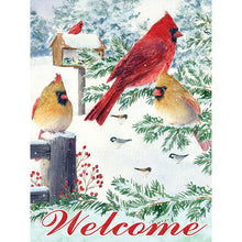 Load image into Gallery viewer, Diamond Painting - Full Round - cardinal (30*40CM)
