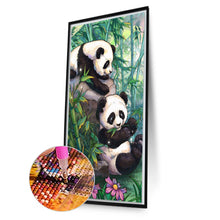 Load image into Gallery viewer, Diamond Painting - Full Square - Bamboo Forest Panda (40*70CM)
