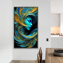 Load image into Gallery viewer, Diamond Painting - Full Square - mask blue beauty (40*70CM)
