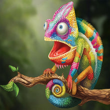 Load image into Gallery viewer, Diamond Painting - Full Round - lizard (30*30CM)
