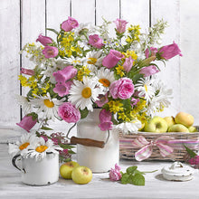 Load image into Gallery viewer, Diamond Painting - Full Square - vase on the dining table (50*50CM)
