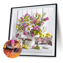 Load image into Gallery viewer, Diamond Painting - Full Square - vase on the dining table (50*50CM)
