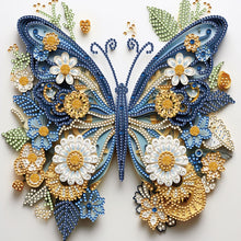 Load image into Gallery viewer, Diamond Painting - Partial Special Shaped - butterfly paper painting (30*30CM)
