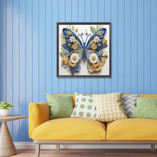 Load image into Gallery viewer, Diamond Painting - Partial Special Shaped - butterfly paper painting (30*30CM)
