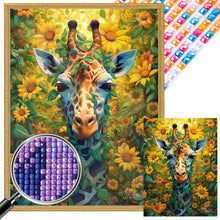 Load image into Gallery viewer, AB Diamond Painting - Full Square - giraffe (30*40CM)
