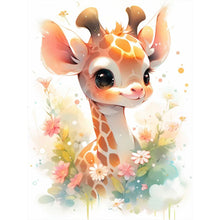 Load image into Gallery viewer, AB Diamond Painting - Full Square - giraffe (30*40CM)

