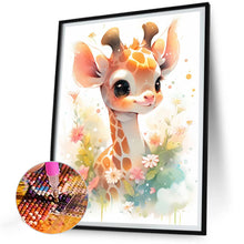 Load image into Gallery viewer, AB Diamond Painting - Full Square - giraffe (30*40CM)
