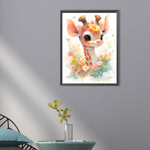 Load image into Gallery viewer, AB Diamond Painting - Full Square - giraffe (30*40CM)
