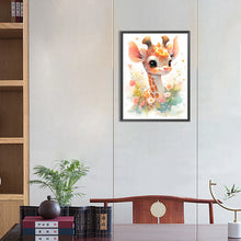 Load image into Gallery viewer, AB Diamond Painting - Full Square - giraffe (30*40CM)
