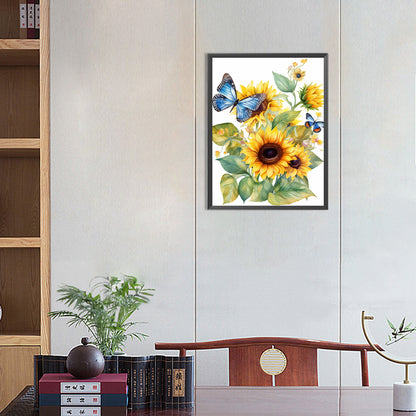 AB Diamond Painting - Full Square - flowers (30*40CM)