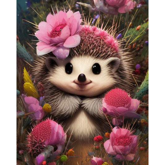 AB Diamond Painting - Full Square - little hedgehog (40*50CM)