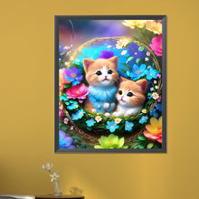 Load image into Gallery viewer, AB Diamond Painting - Full Square - kitten (40*50CM)
