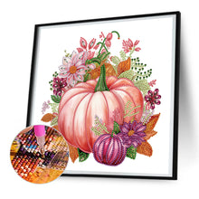 Load image into Gallery viewer, Diamond Painting - Partial Special Shaped - autumn pumpkin (30*30CM)

