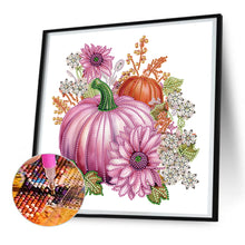 Load image into Gallery viewer, Diamond Painting - Partial Special Shaped - autumn pumpkin (30*30CM)

