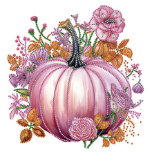 Load image into Gallery viewer, Diamond Painting - Partial Special Shaped - autumn pumpkin (30*30CM)
