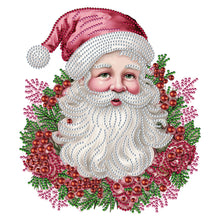 Load image into Gallery viewer, Diamond Painting - Partial Special Shaped - Pink Santa Claus (30*30CM)
