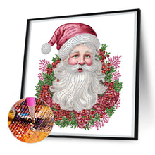 Load image into Gallery viewer, Diamond Painting - Partial Special Shaped - Pink Santa Claus (30*30CM)
