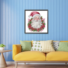 Load image into Gallery viewer, Diamond Painting - Partial Special Shaped - Pink Santa Claus (30*30CM)
