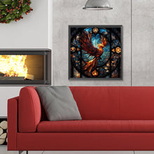 Load image into Gallery viewer, Diamond Painting - Full Round - cosmic starry sky birds (30*30CM)
