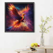 Load image into Gallery viewer, Diamond Painting - Full Round - cosmic starry sky birds (30*30CM)
