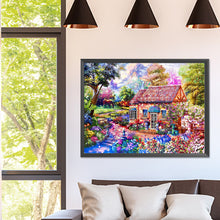 Load image into Gallery viewer, Diamond Painting - Full Square - suburban scene (40*30CM)

