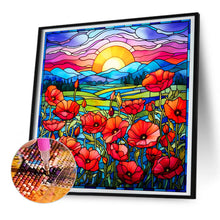 Load image into Gallery viewer, Diamond Painting - Full Round - sunshine poppy flower (30*30CM)
