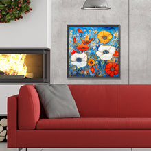 Load image into Gallery viewer, Diamond Painting - Full Round - poppy flower (30*30CM)

