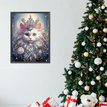 Load image into Gallery viewer, Diamond Painting - Full Round - diamond cat (30*40CM)
