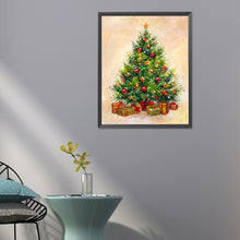 Load image into Gallery viewer, Diamond Painting - Full Round - Christmas tree and gifts (40*50CM)
