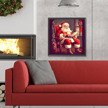 Load image into Gallery viewer, Diamond Painting - Full Round - Santa Claus (30*30CM)
