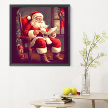 Load image into Gallery viewer, Diamond Painting - Full Round - Santa Claus (30*30CM)
