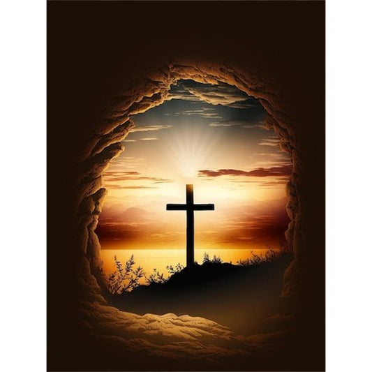 Diamond Painting - Full Round - cross (30*40CM)