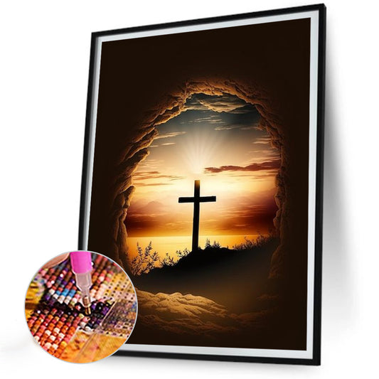 Diamond Painting - Full Round - cross (30*40CM)