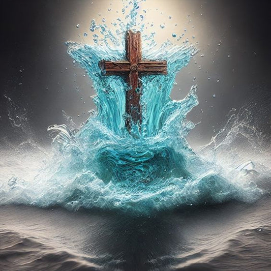 Diamond Painting - Full Round - cross (30*30CM)