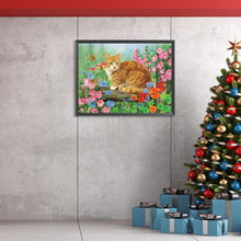 Load image into Gallery viewer, Diamond Painting - Full Square - cat (40*30CM)
