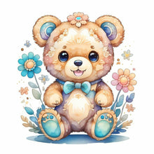 Load image into Gallery viewer, Diamond Painting - Full Round - bear (30*30CM)
