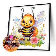 Load image into Gallery viewer, Diamond Painting - Full Round - bee (30*30CM)
