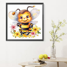 Load image into Gallery viewer, Diamond Painting - Full Round - bee (30*30CM)
